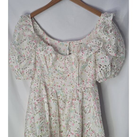 For Love and Lemons- NWT White eyelet dress- size small- READ - Picture 2 of 10